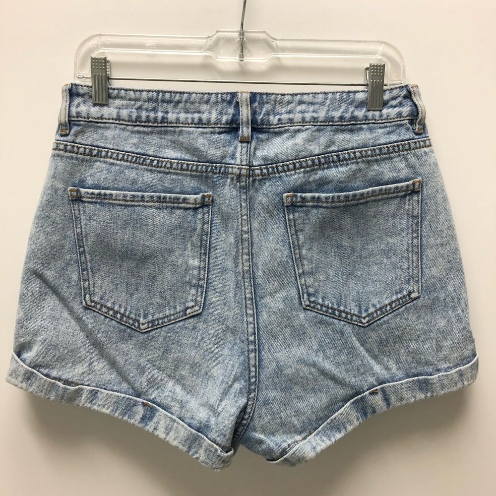 Pacsun high rise denim mom shorts. - Picture 3 of 8